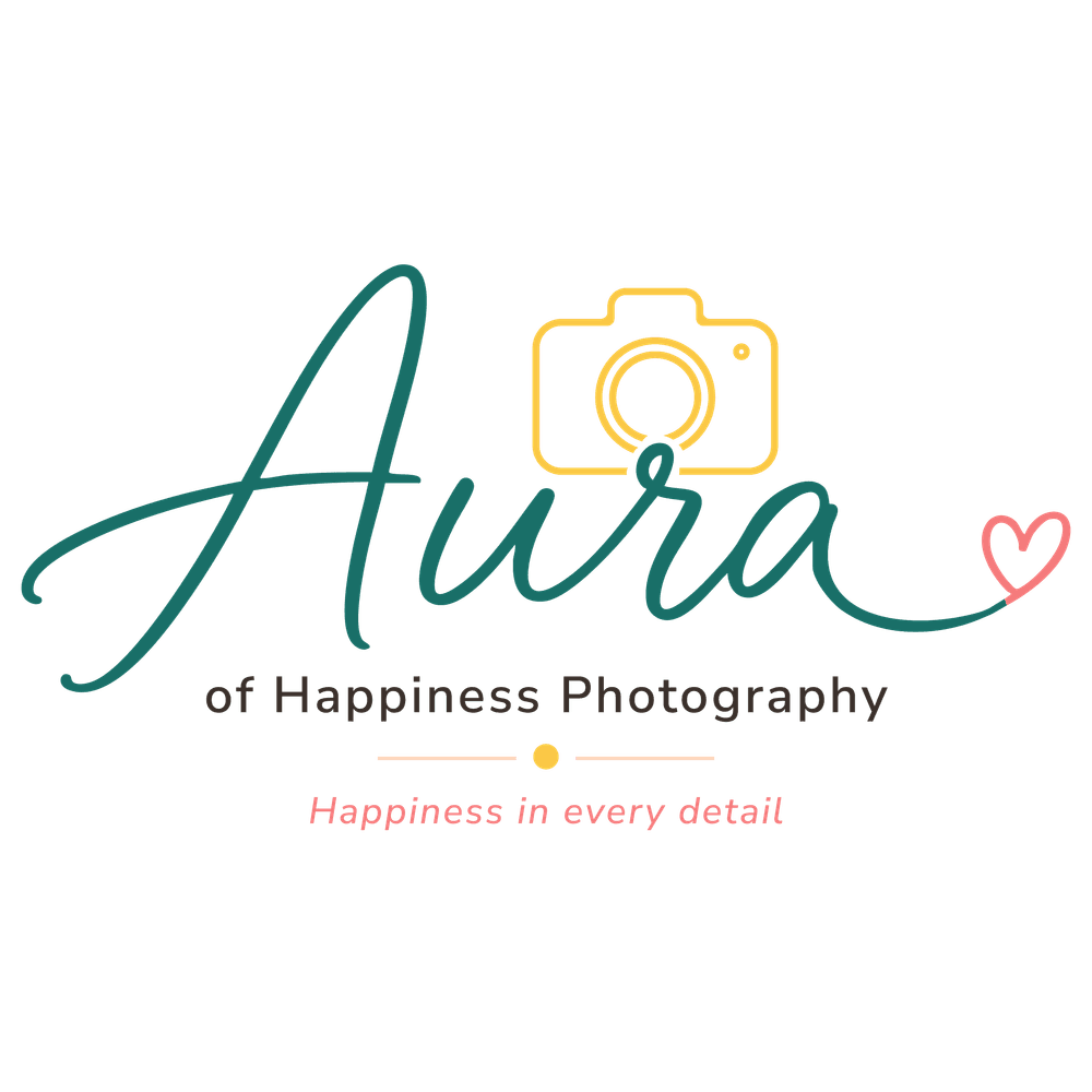 Aura of Happiness Photography primary logo.
